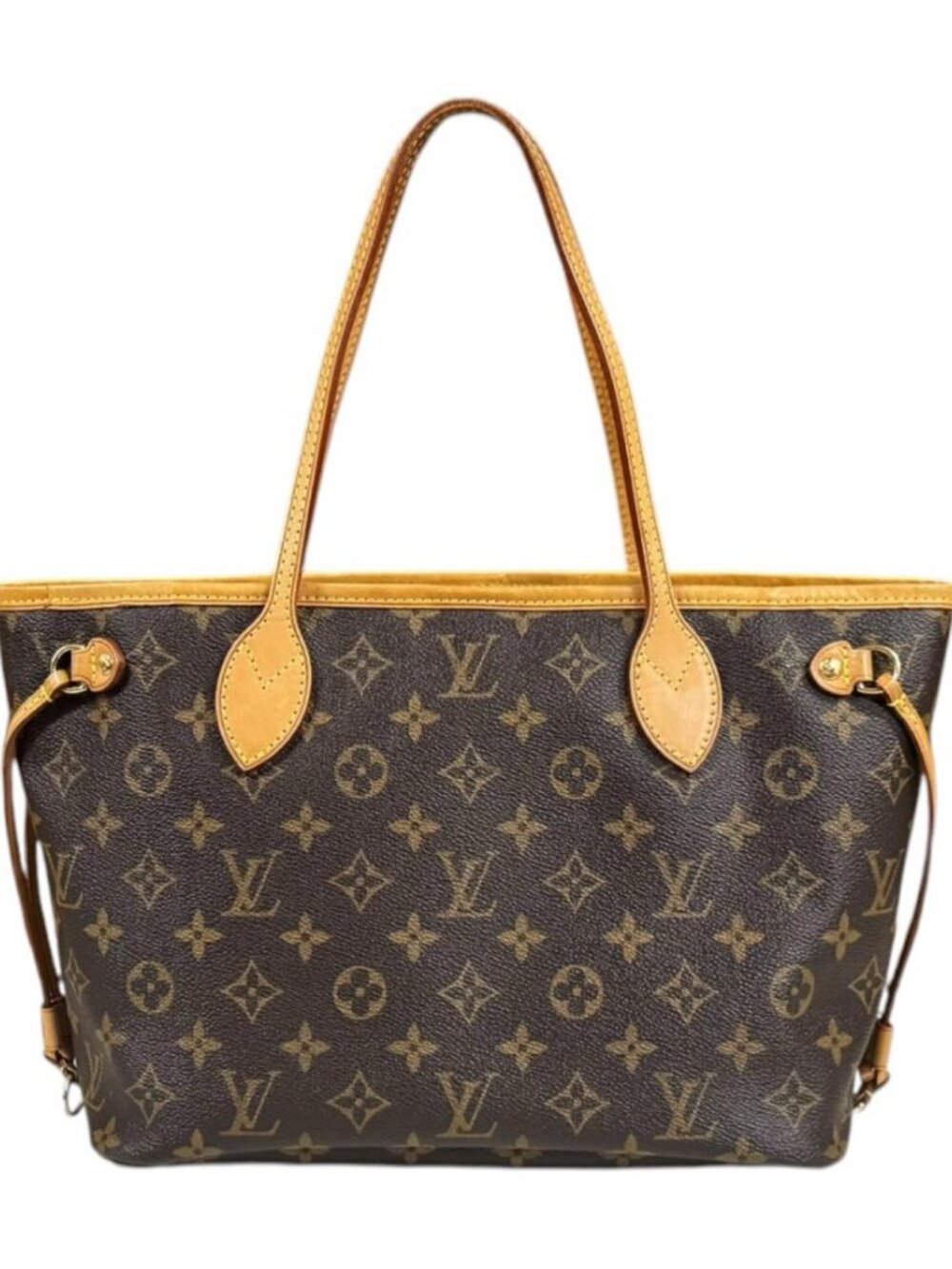Louis Vuitton Neverfull PM Monogram Tote Canvas Brown - Picture 3 of 10